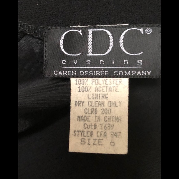 CDC Caren Desiree Co Dress🌹Embroidered & Beaded - Picture 9 of 11